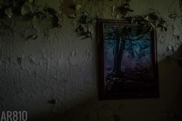 Picture left in a patients quarters at an abandoned psychiatric hospital Detroit MI 