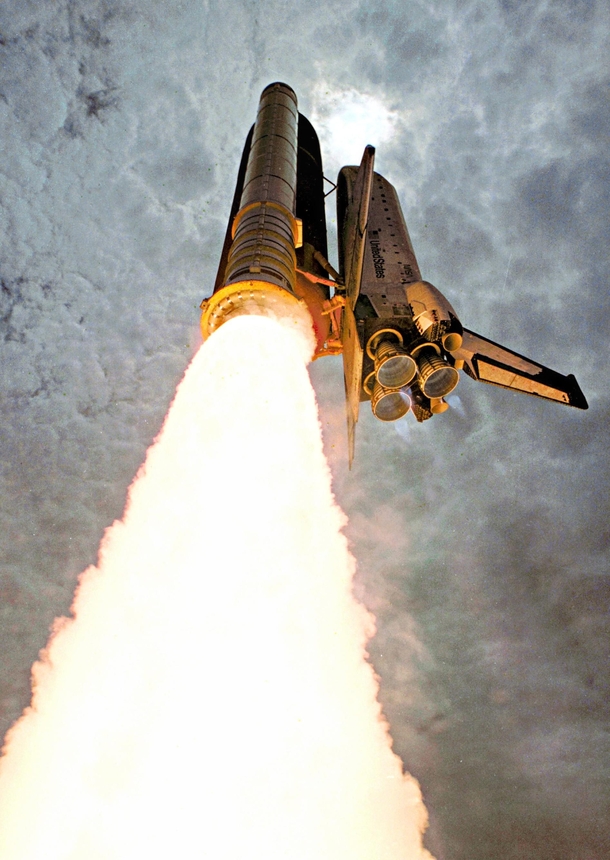 Pillar of Fire Space shuttle Columbia races toward space as the STS- mission begins The -day mission was the first Extended Duration Orbiter flight and ended up as the longest space shuttle mission at that time