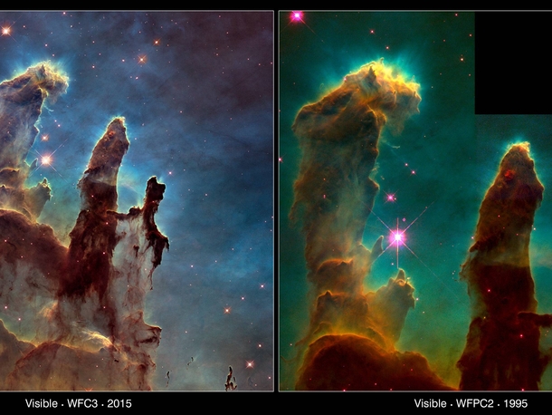 Pillars of Creation  and  