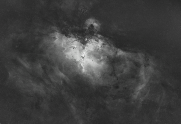 Pillars Of Creation In The Eagle Nebula