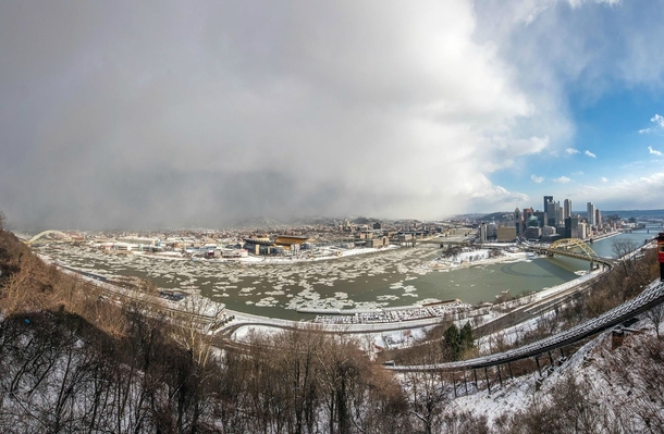 Pittsburgh PA January Snow Storm 