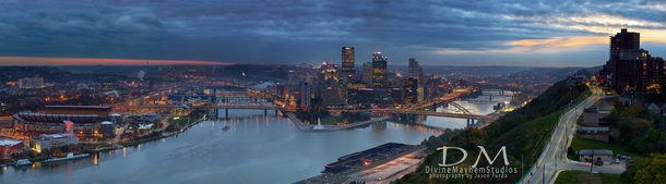 Pittsburgh Sunrise - City With A Heart Of Steel  x-post from rPittsburghporn