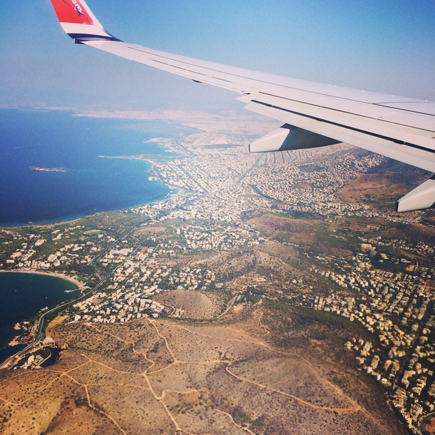 Plane view of Athenes 