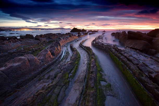 Playa de Barrika in Barrika Basque Country Spain by Philippe Saire 