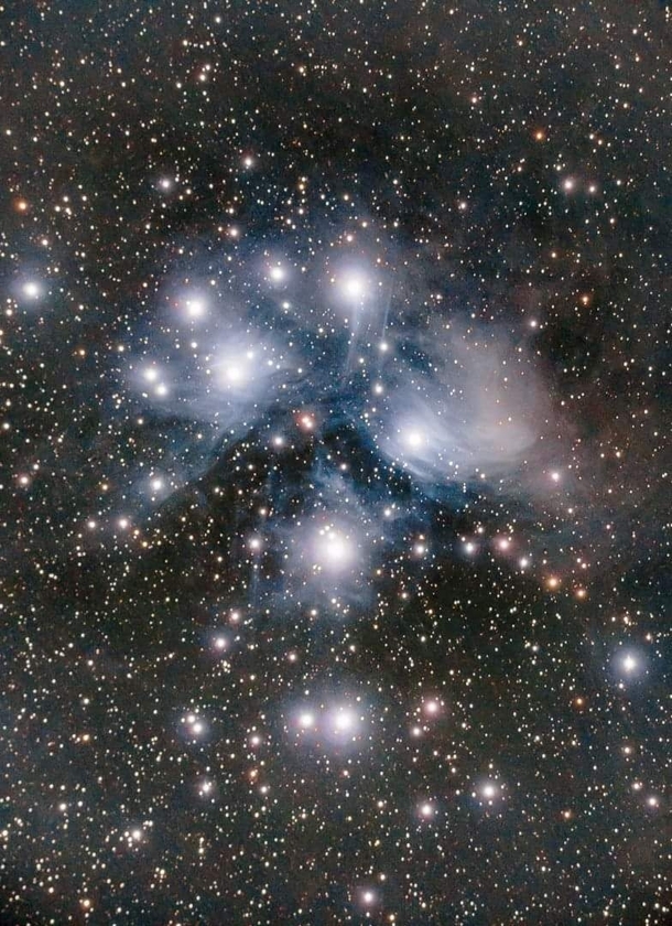 Pleiades or Seven Sisters at  light years away it is among the star clusters closest to Earth