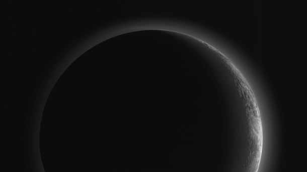 Pluto From Behind 
