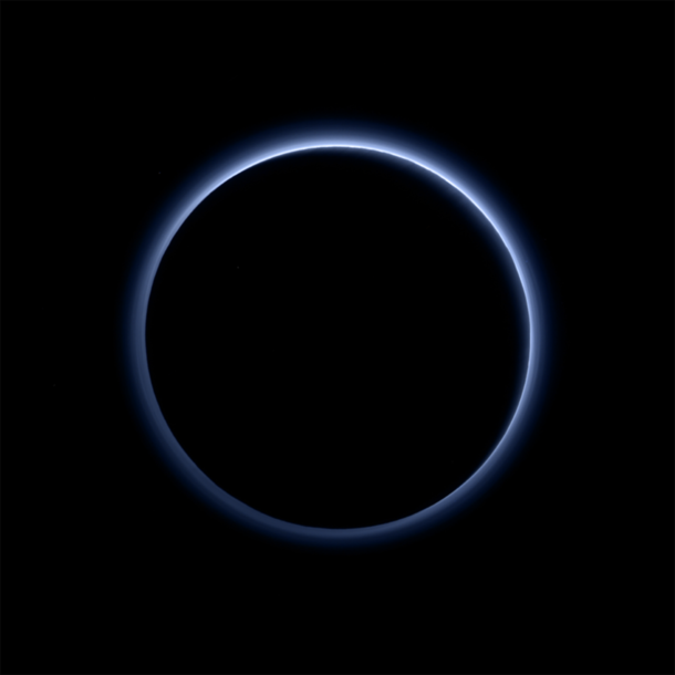 Plutos Blue Sky 