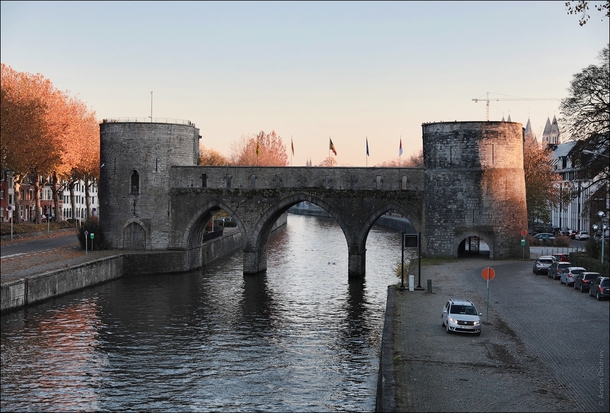 Pont de trois Bridge Tournai Belguim 