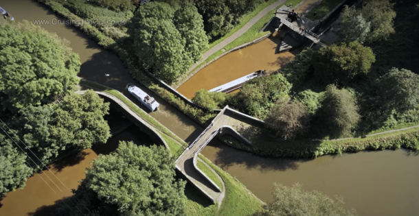Pool Lock Aqueduct on the Macclesfield Canal UK Credit Cruising The Cut