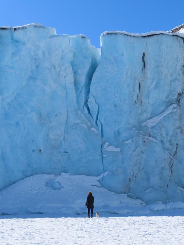 Portage Glacier near Anchorage Alaska