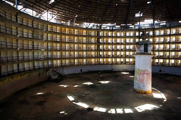 Presidio Modelo a panopticon prison built on Isla de la Juventud in Cuba 