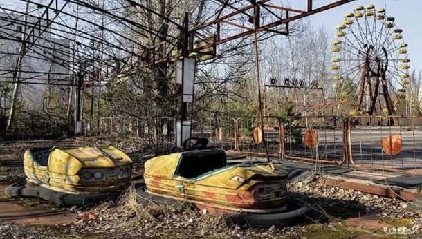 Pripyat amusement park that got shut down before they even had a grand opening 