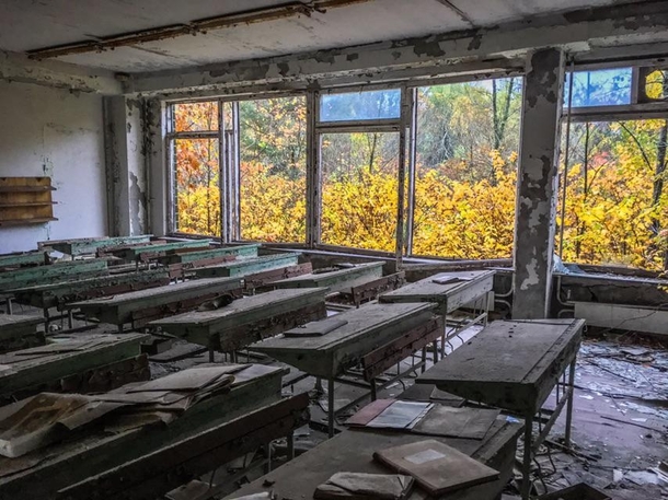 Pripyats school No 