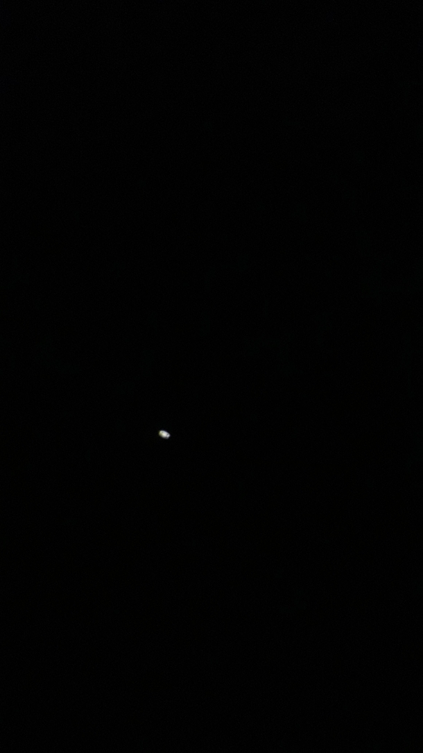 Probably the best photo of Saturn I can get with a mm telescope