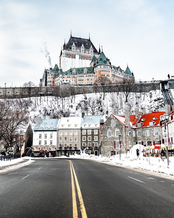 Quebec and its beautiful street views 