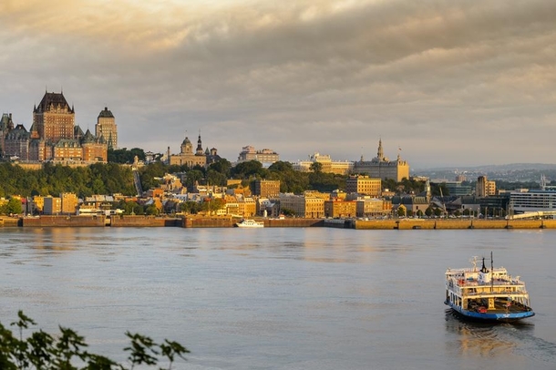 Quebec city viewed from Lvis Canada