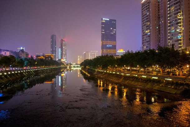 Quiet evening in Chengdu