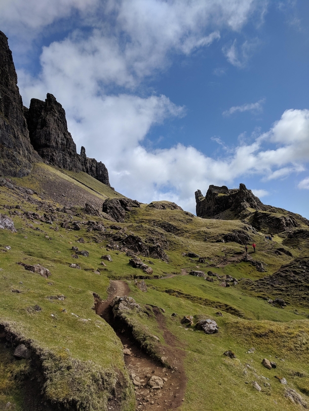 Quiraing Scottish Highlands 