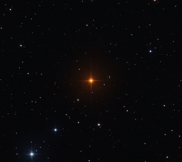 R Leporis or Hinds Crimson stara rare Mira-type variable star is located  light-years away in the constellation Lepus