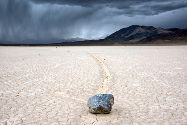 Racetrack Playa at Death Valley National Park 
