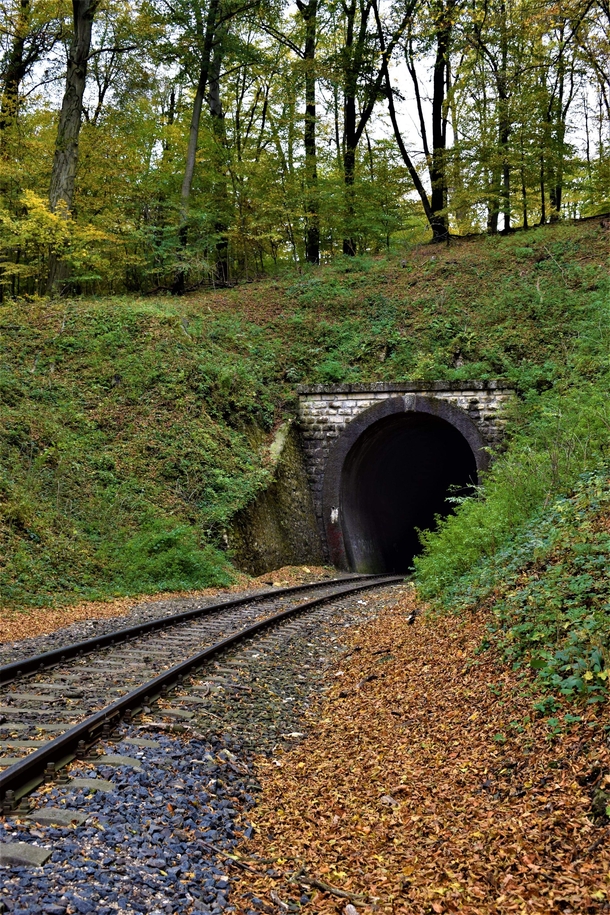 Railway tunnel in Hungary 