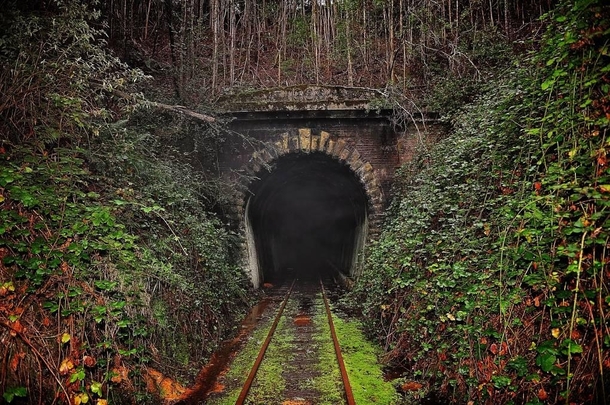 Railway tunnel in North east Tasmania Decommissioned in 