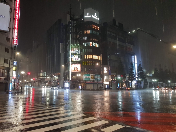 Rain in Tokyo