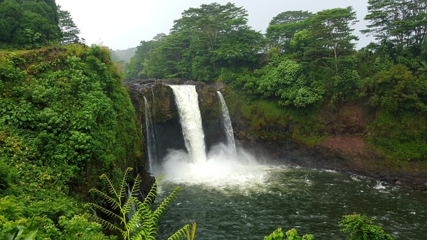 Rainbow Falls Hawaii USA 