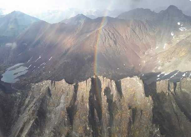 Rainbow over Canadas Yukon OC x