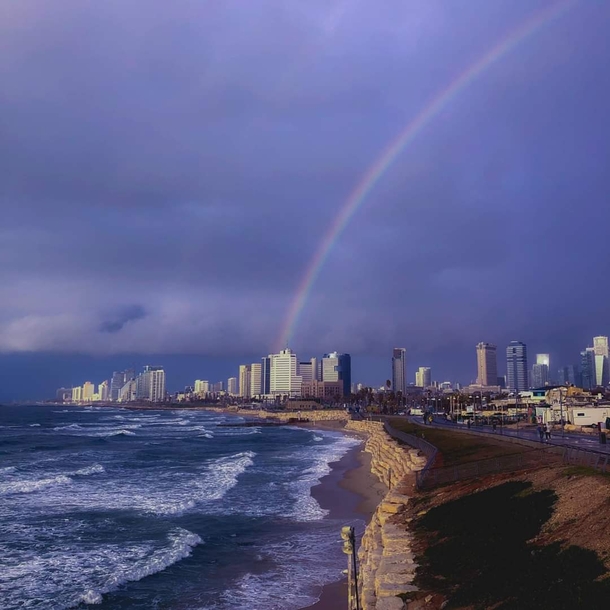 Rainy Tel Aviv