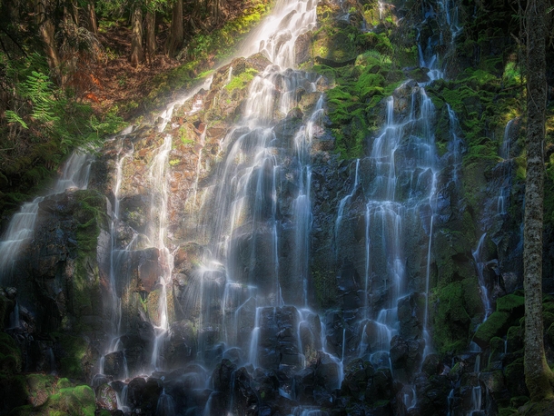 Ramona Falls Mt Hood National Forest Oregon USA 