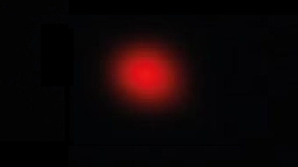 Real image of an exoplanet  light-years away