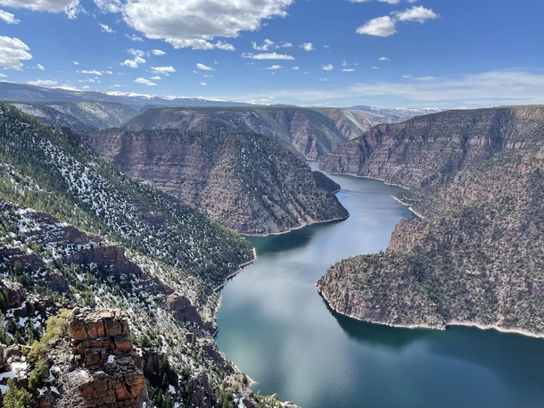Red Canyon Overlook - Flaming Gorge UT USA  x