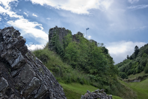 Remains of a Scottish castle Urquhart 