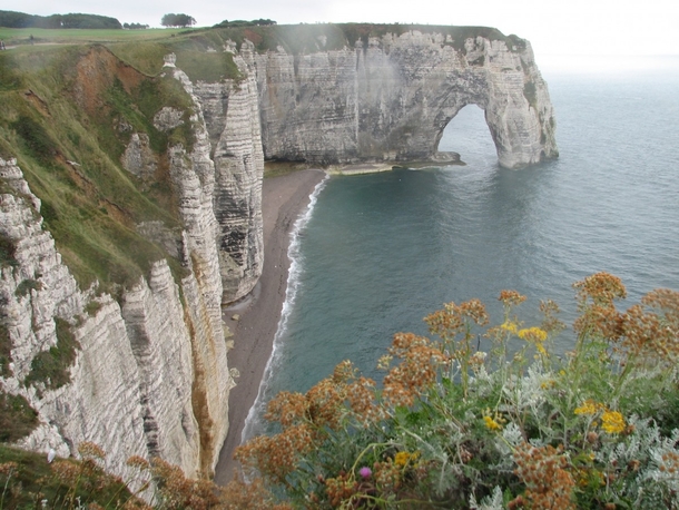 Remember The Count of Monte Cristo Etretat Normandy France 