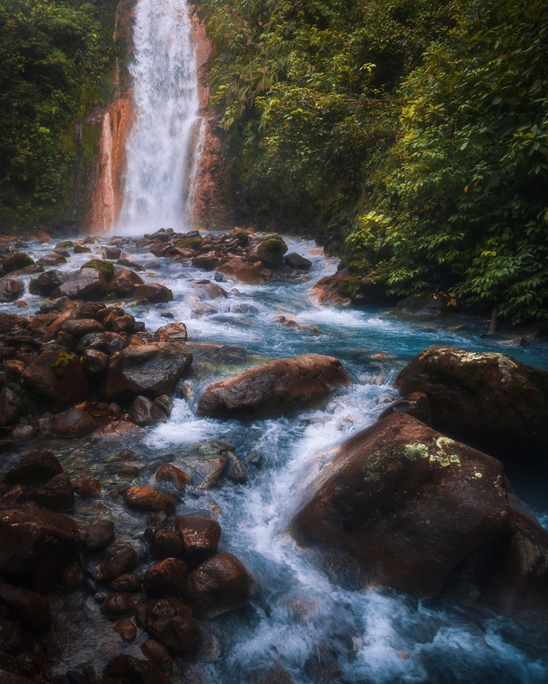Remote Waterfall in Costa Rica 