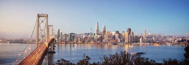 Rendering of San Francisco in the Near Future 