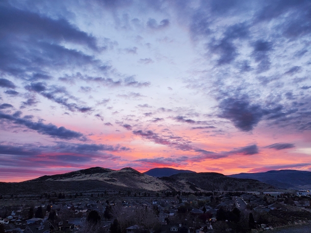 Reno Nevada - sunrise