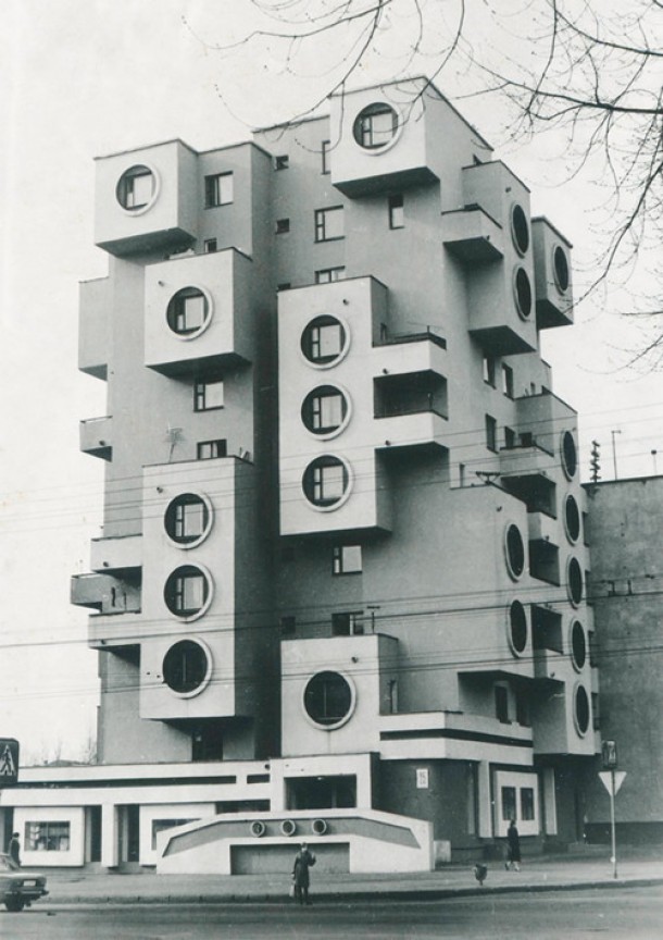 Residential building on Minskaya Street s Bobruisk Belarus 