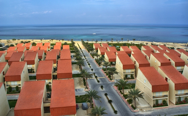Residential complex on Kish Island Persian Gulf Iran 