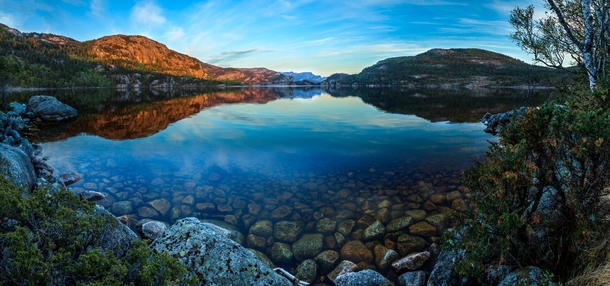 Revsvatn Foxs Lake Norway 