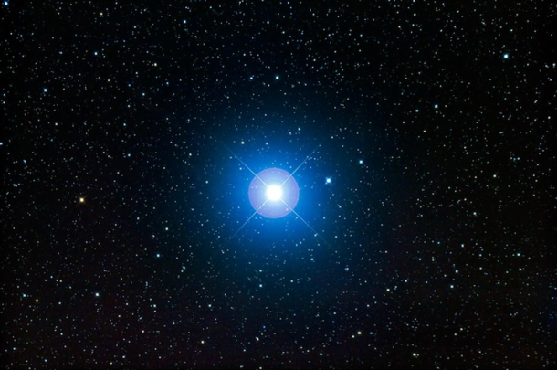 Rigel - part of the Orion constellation