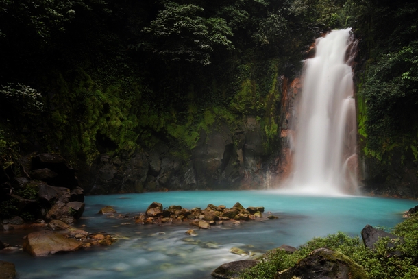 Rio Celeste Waterfall - Costa Rica -  x  