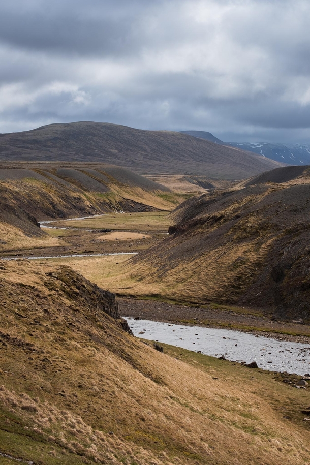 River in the Vatnsnes peninsula in north-west Iceland  IG hedbergphotos