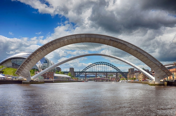 Riverscape - Newcastle Upon Tyne UK 