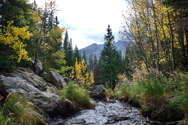 Rocky Mountain National Park hike back in Sept  