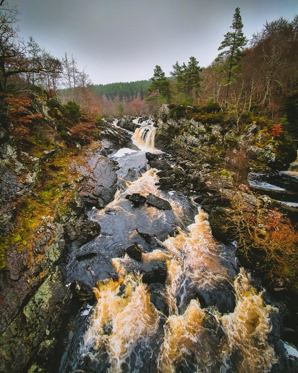 Rogie Falls Strathpeffer Scotland x 