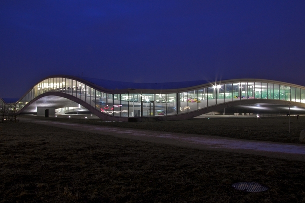 Rolex learning center in Lausanne Switzerland 