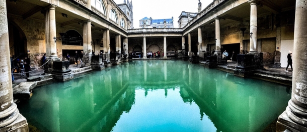 Roman Baths in Bath x