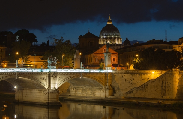 Rome evening  by Jebulon